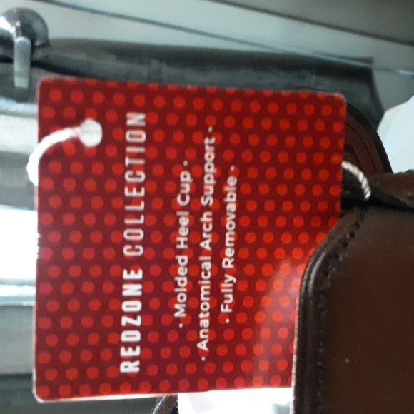 NWT/NIB MEN'S STACY ADAMS KYRON SMOOTH COGNAC BOOTIE SIZE 7M - Picture 5 of 5